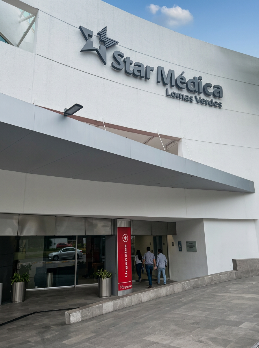 Fachada de Star Médica Lomas Verdes en Naucalpan